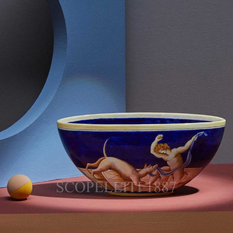 richard ginori gio ponti bowl putto con cane