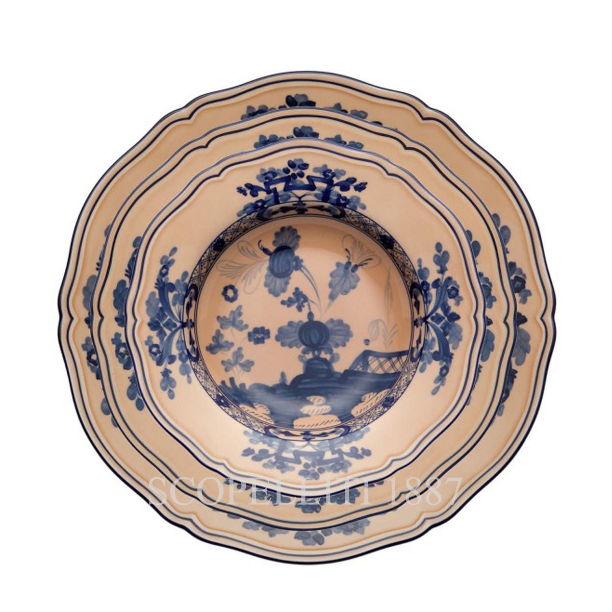 oriente italiano cipria set plate