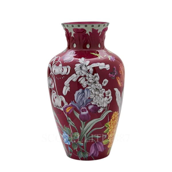 richard ginori vase 42 cm giardino dell'iris purple