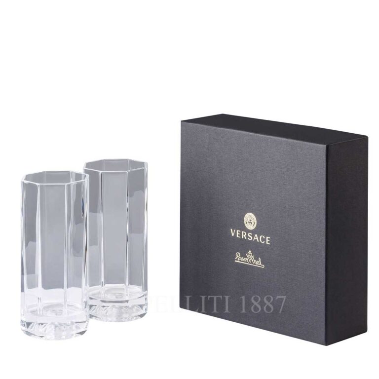 versace gift set of 2 highballs medusa lumiere