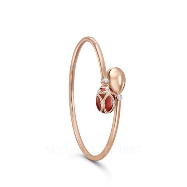 faberge heritage red crossover bangle