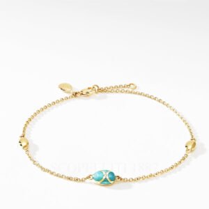 faberge bracelet turquoise diamond gold