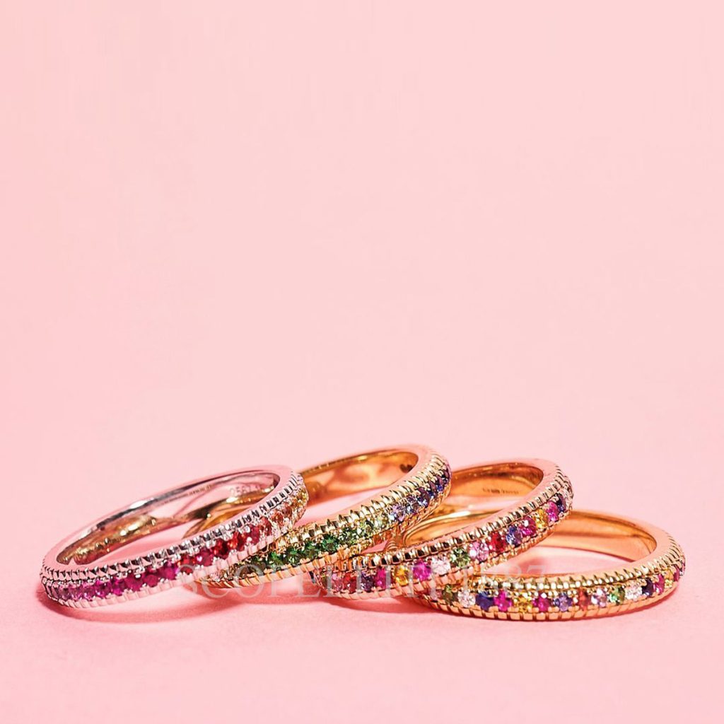 faberge colours of love rings presentation