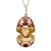 Fabergé  Egg Pendant Year Of The Snake  with Necklace Heritage