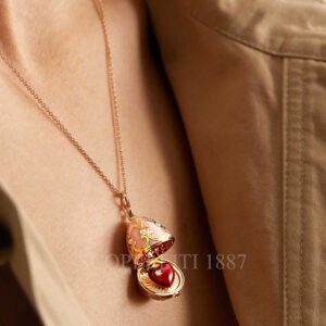 faberge heritage rose gold egg locket