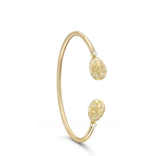 faberge heritage yellow gold bangle