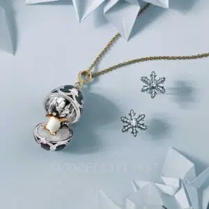 Diamond hot sale penguin pendant