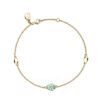 Fabergé 18kt Yellow Gold Turquoise Chain Bracelet Heritage