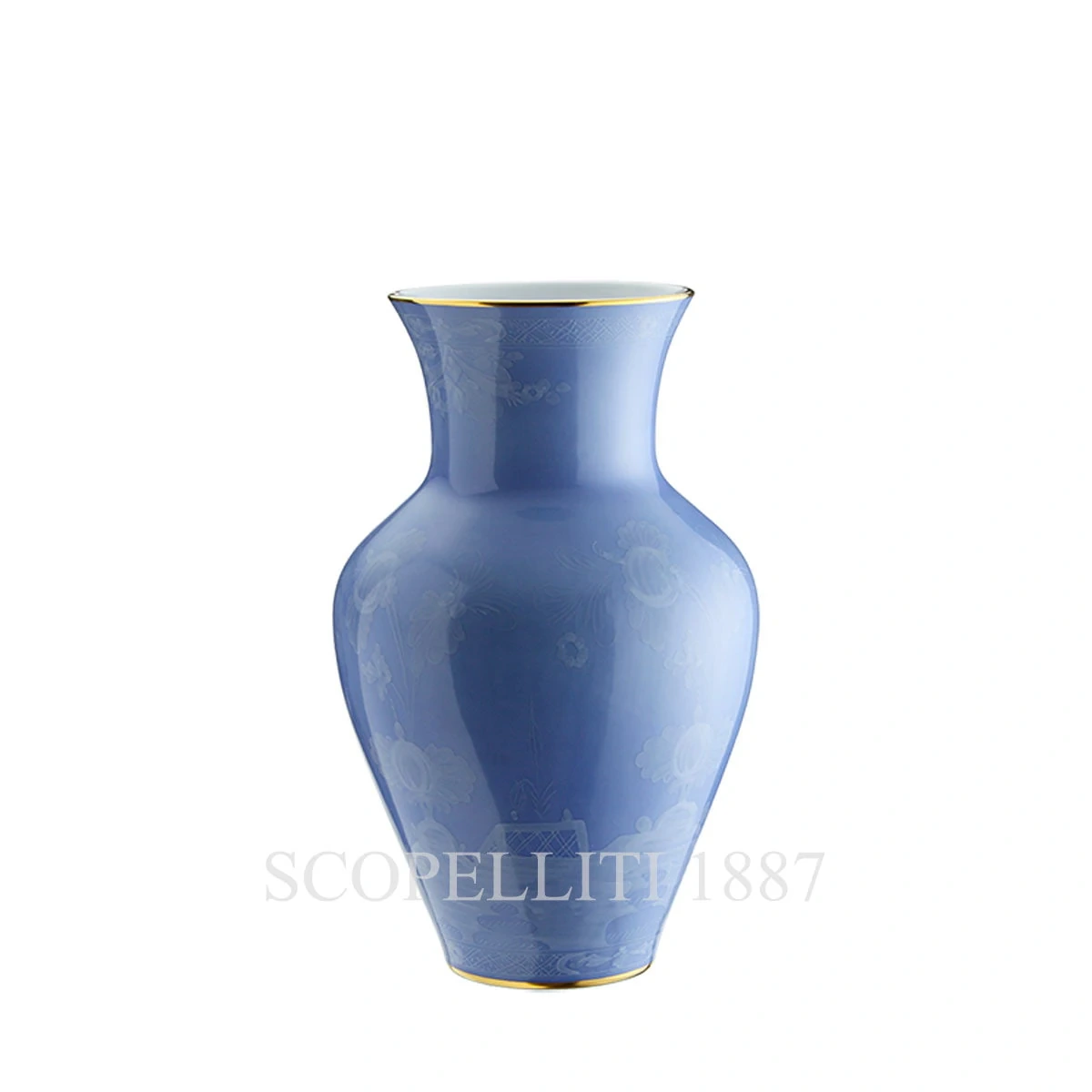 ginori 1735 oriente italiano pervinca ming vase