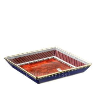 ginori totem tiger square tray customizable