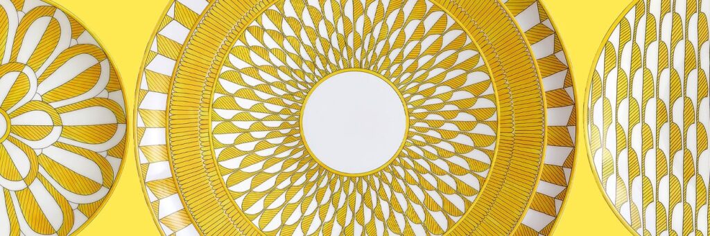 new hermes tableware soleil d'hermes