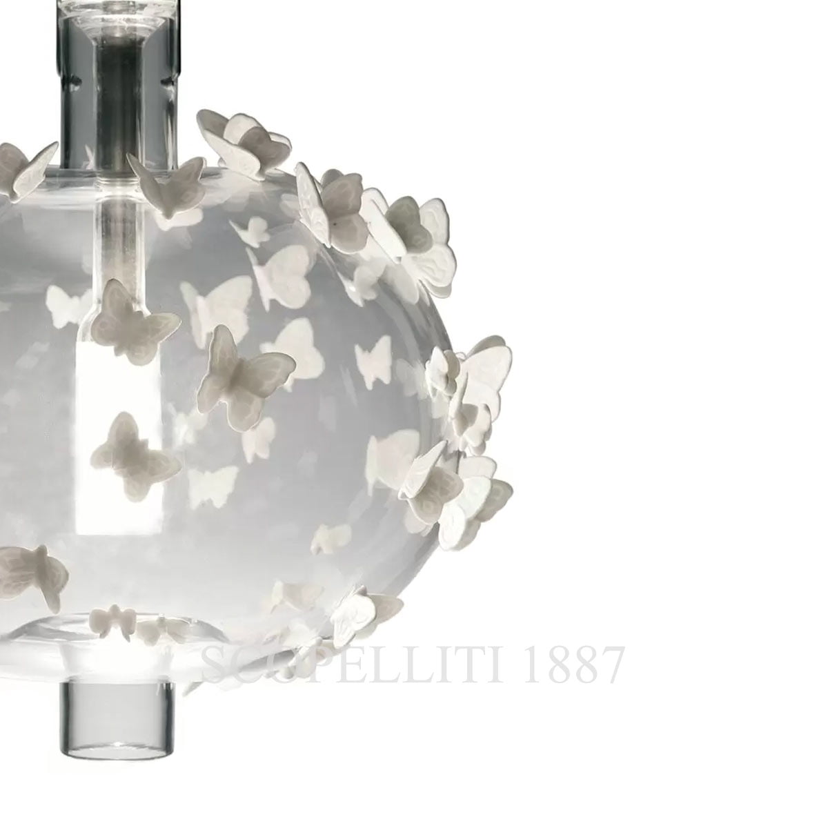 lladro freeze frame butterflies ceiling lamp details