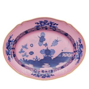 oriente azalea large oval platter