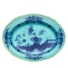 Ginori 1735 Oval Platter Large Oriente Italiano Iris