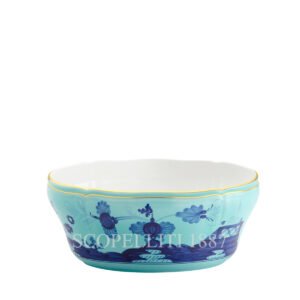 oriente iris oval salad bowl