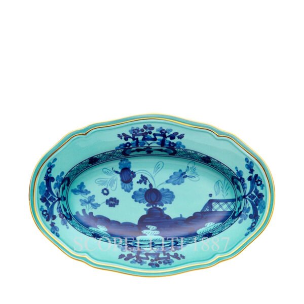 Ginori 1735 Pickle Dish Oriente Italiano Iris