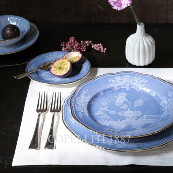 oriente italiano pervinca charger plate