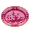 Ginori 1735 Oval Platter Large Oriente Italiano Porpora