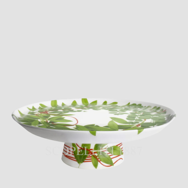 Taitù Fil Rouge Foglie Cake Stand