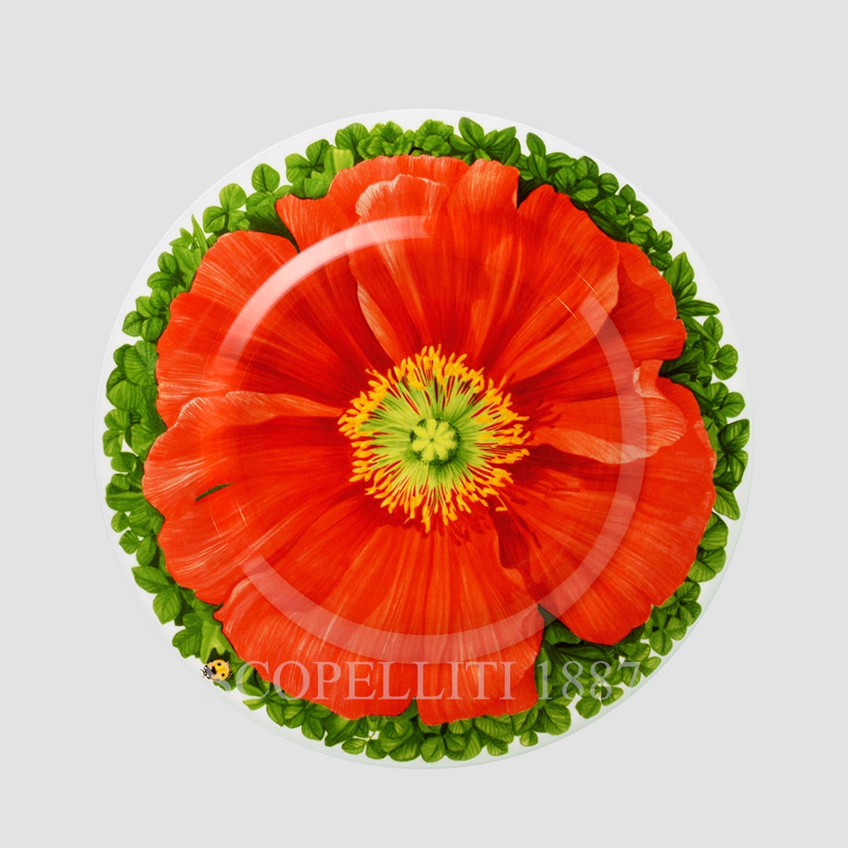 taitu dessert plate flower