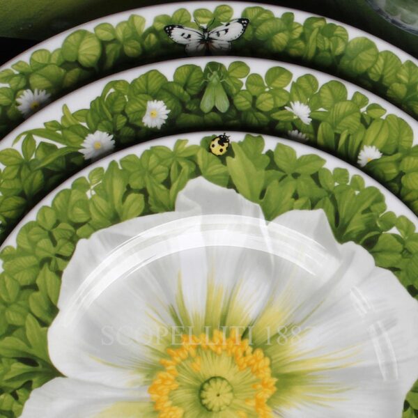 taitu dessert plate flower
