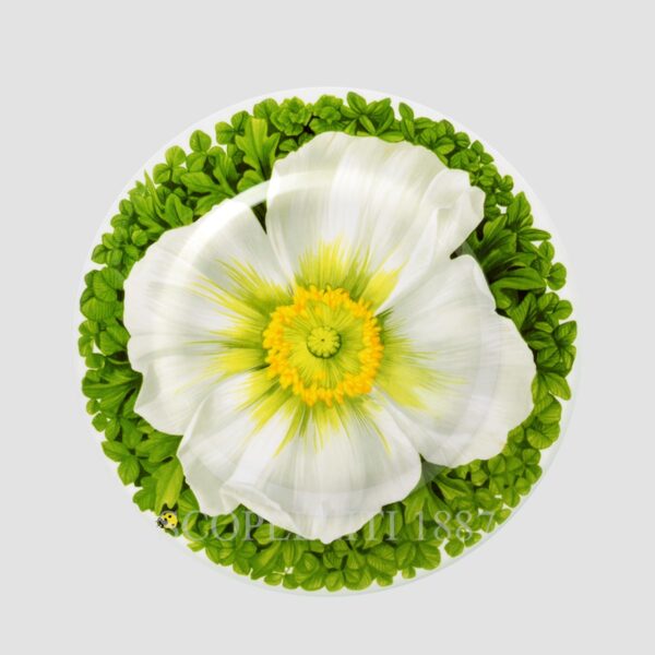 taitu dessert plate flower