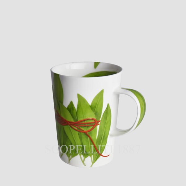 Taitù Fil Rouge Foglie Mug