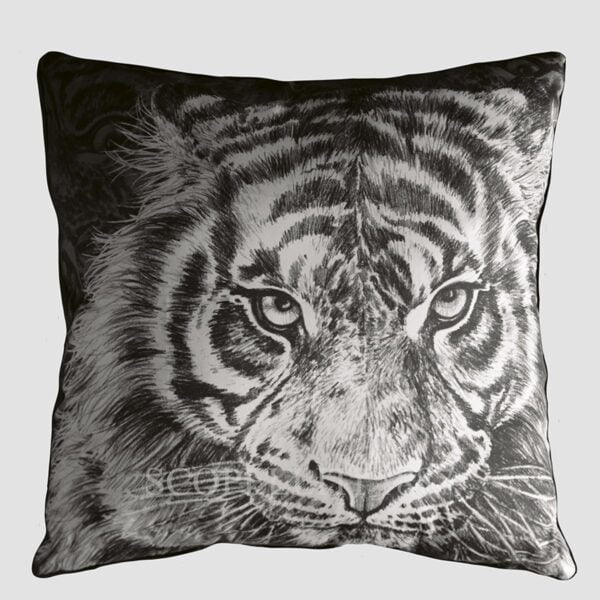 taitu square cushion 48x48 wild spirit tiger