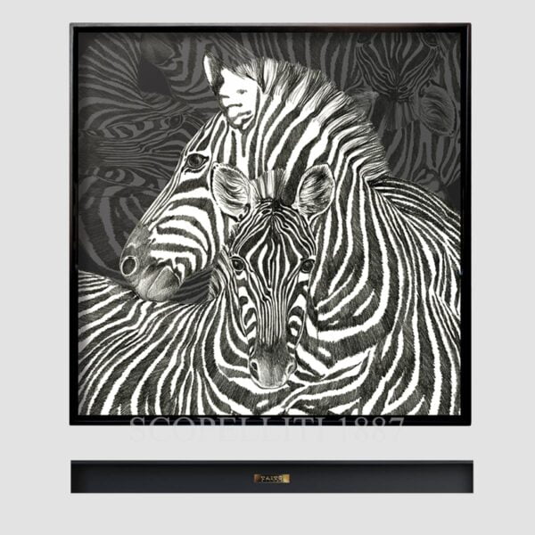 Taitù Wild Spirit Square Tray Zebra