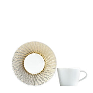 bernardaud twist again coffee cup and saucer