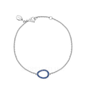 faberge 18kt white gold blue sapphire egg bracelet sasha