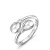 Fabergé Essence 18kt White Gold Crossover Ring