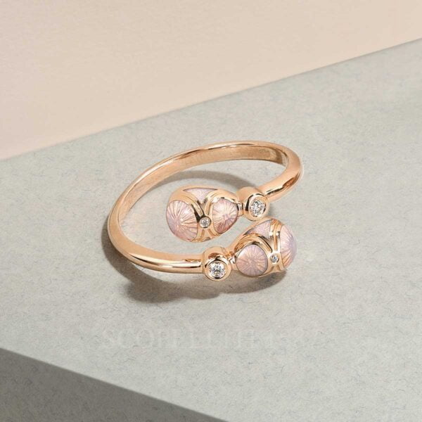faberge heritage ring dust pink