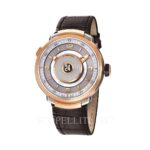 faberge visionnaire dtz brown 18k rose gold men watch