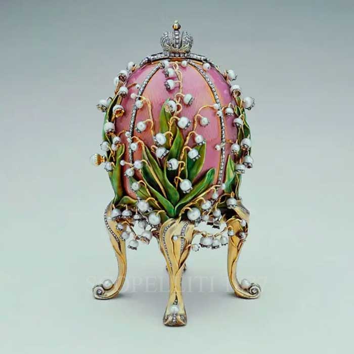 lillies of the valley fabergé egg
