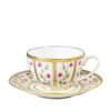 Bernardaud Tea Cup and Saucer Roseraie