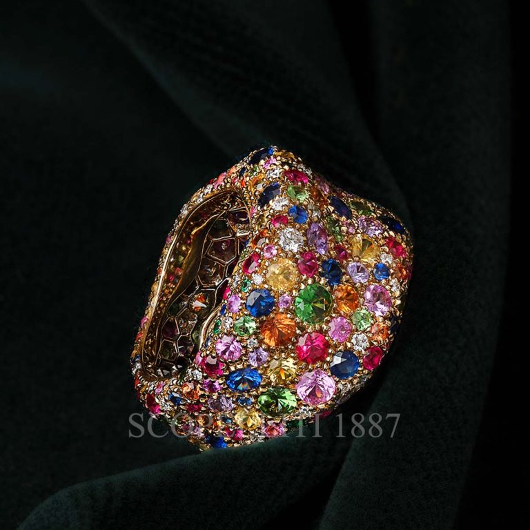 faberge emotion multicoloured ring