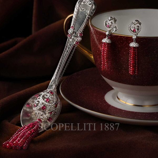 faberge imperial imperatrice with ruby and tassel