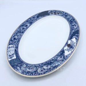 hutschenreuther kabuki oval plate