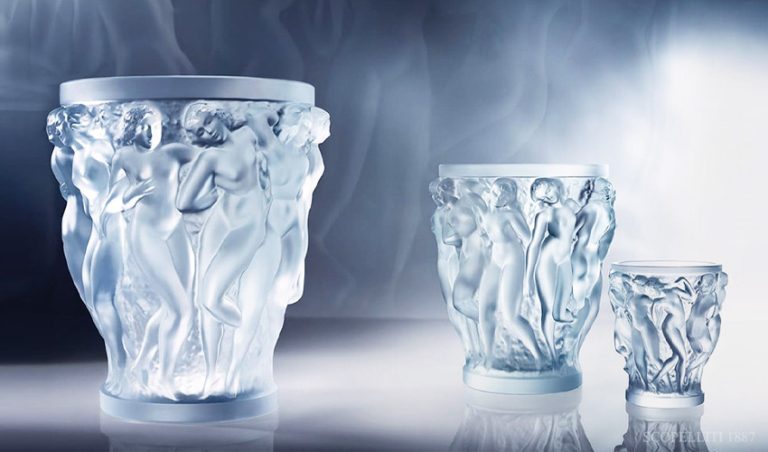 lalique vases bacchantes