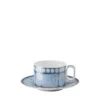 Swarovski Tea Cup With Saucer Signum Blue