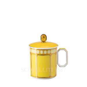 swarovskirosenthal signum jonquil mug with lid