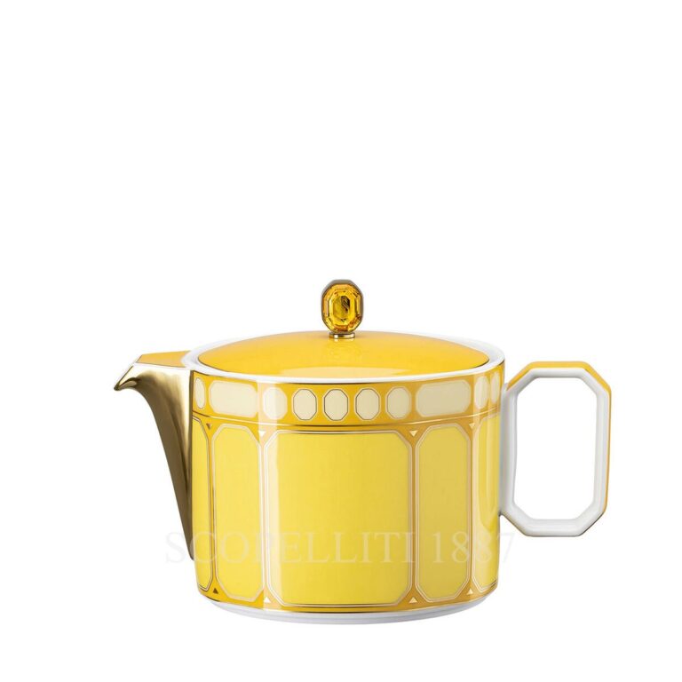 swarovski rosenthal signum jonquil tea pot