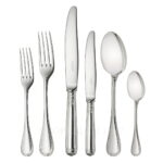 christofle malmaison 36 pcs sterling silver cutlery