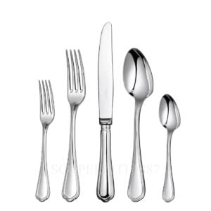 christofle spatours 110 pcs silver plated cutlery set