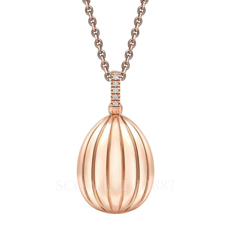 faberge colours of love rose gold diamond and ruby