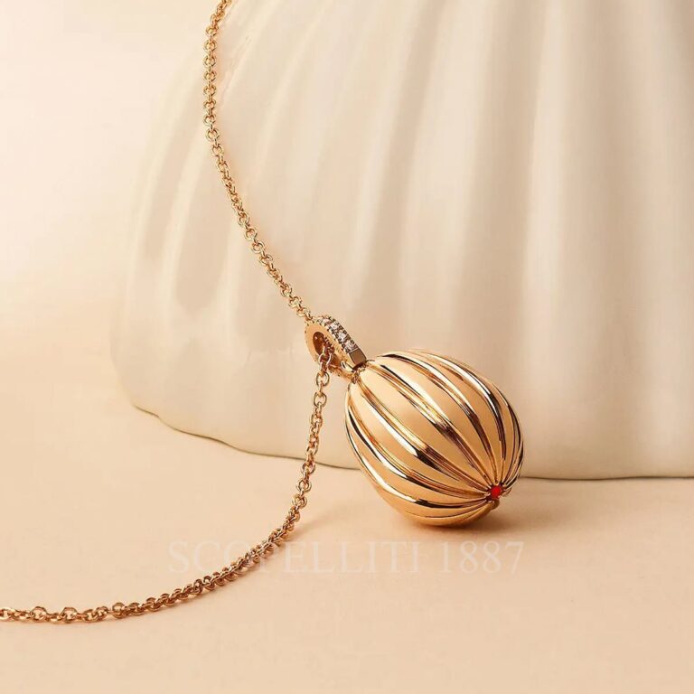 faberge colours of love rose gold diamond and ruby