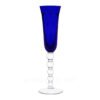 Saint Louis Champagne flute Bubbles Dark-Blue