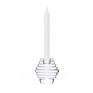 saint louis oxymore small candlestick with candle