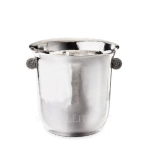 buccellati caviar champagne holder silver